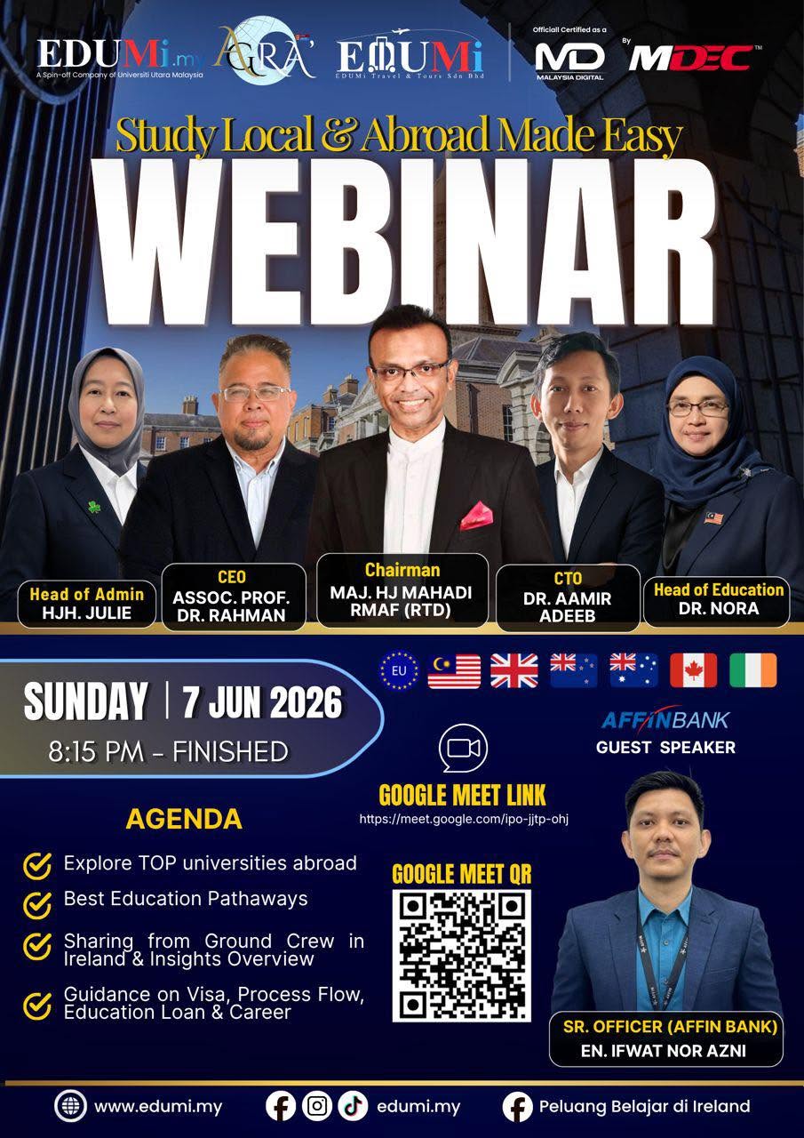 Your Study Abroad Journey Starts Here with EDUMi.my