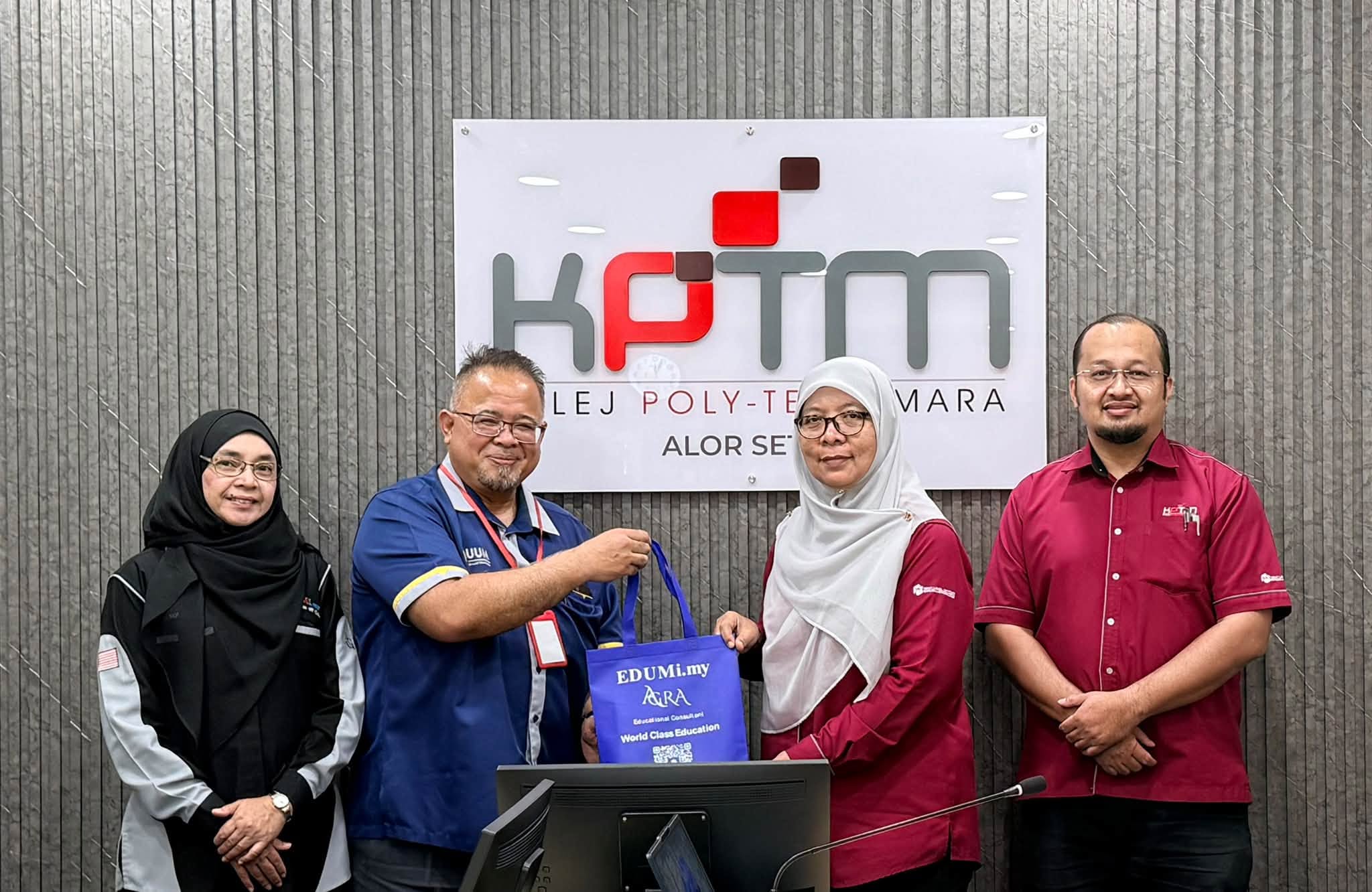 EDUMi.my and KPTM Alor Setar Explore Academic Collaboration